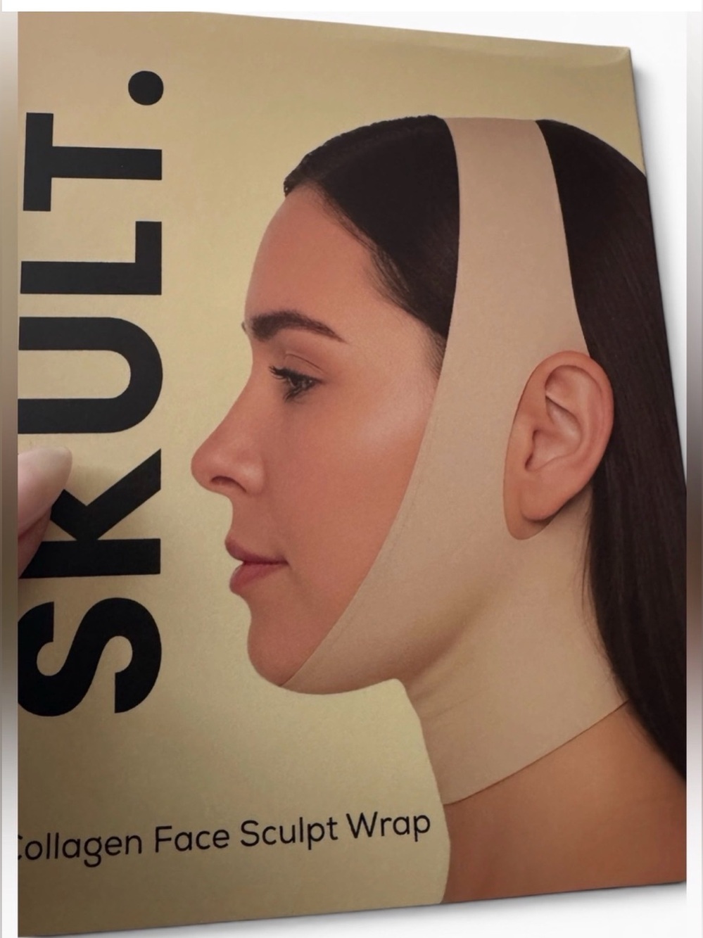 Collagen Face Sculpt Wrap - Beige Lift Mask - 2 Masks in Package